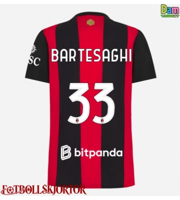 AC Milan Davide Bartesaghi #33 Hemmatröja Dam 2026-27 Kortärmad